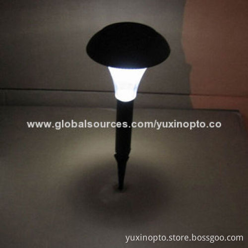 LED solar garden lamp, IP33 rainproof